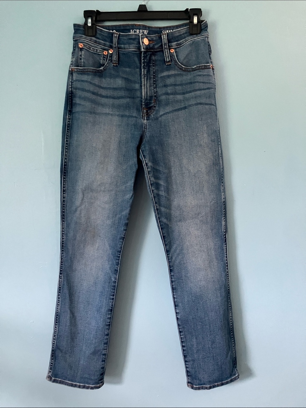 J. Crew Women’s Curvy Vintage Slim Straight Jeans